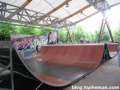 Skatepark de Bercy - Nouveaux modules
