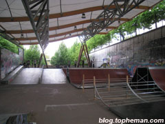 Skatepark de Bercy - Nouveaux modules